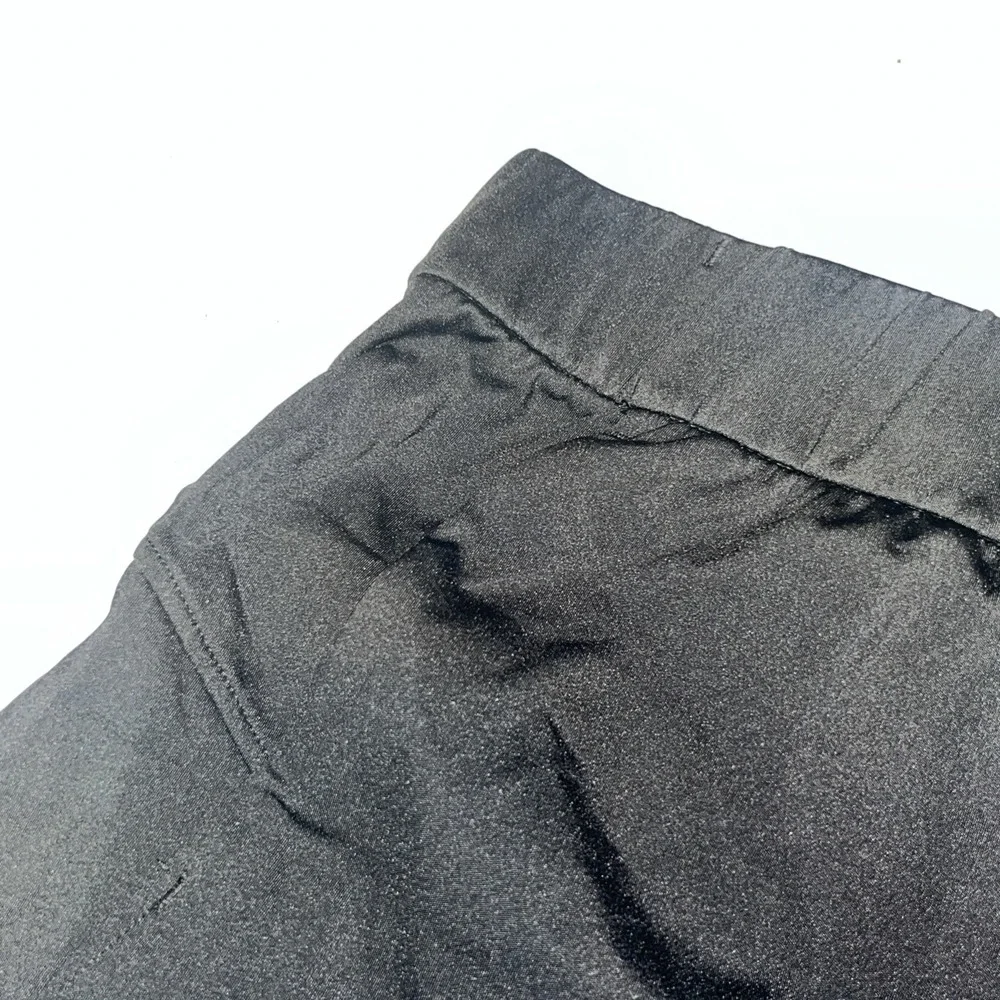 Willit Women's Size Medium Drawstring Shorts Black With Pockets - Picture 3 of 7